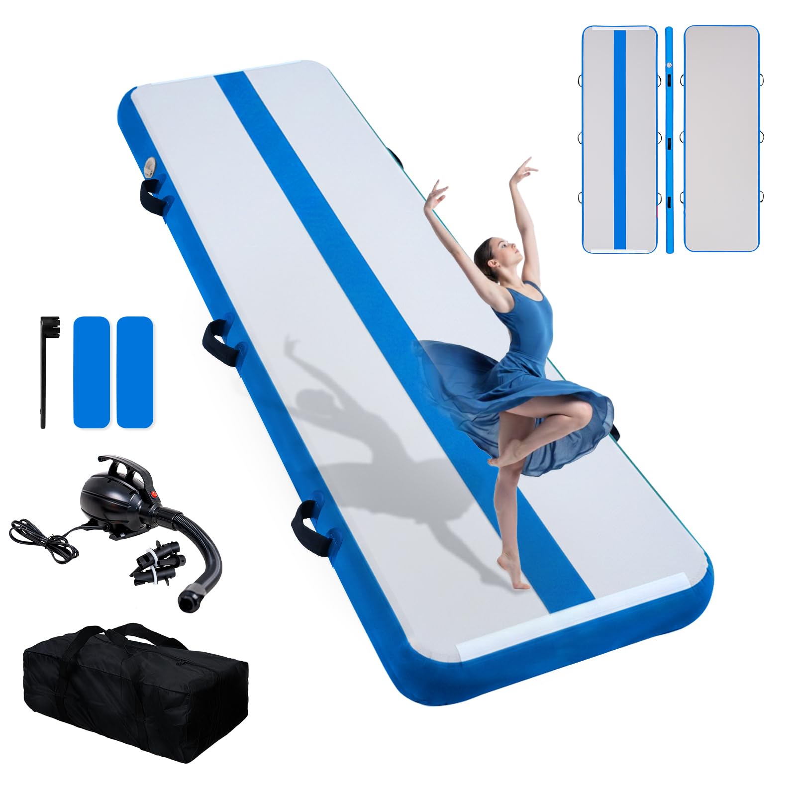 もがな4点 INFLATABLE MAT コヨーテタン(価格は1点あたり) Amazon.com : Tuxedo Sailor Inflatable Gymnastics Mat with Electric